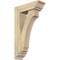 Ekena Millwork Imperial Traditional Rough Sawn Bracket w/ Offset Brace, Douglas Fir, 6"W x 18"D x 30"H BKT0604X18X30IMP01RDF - alternate 1